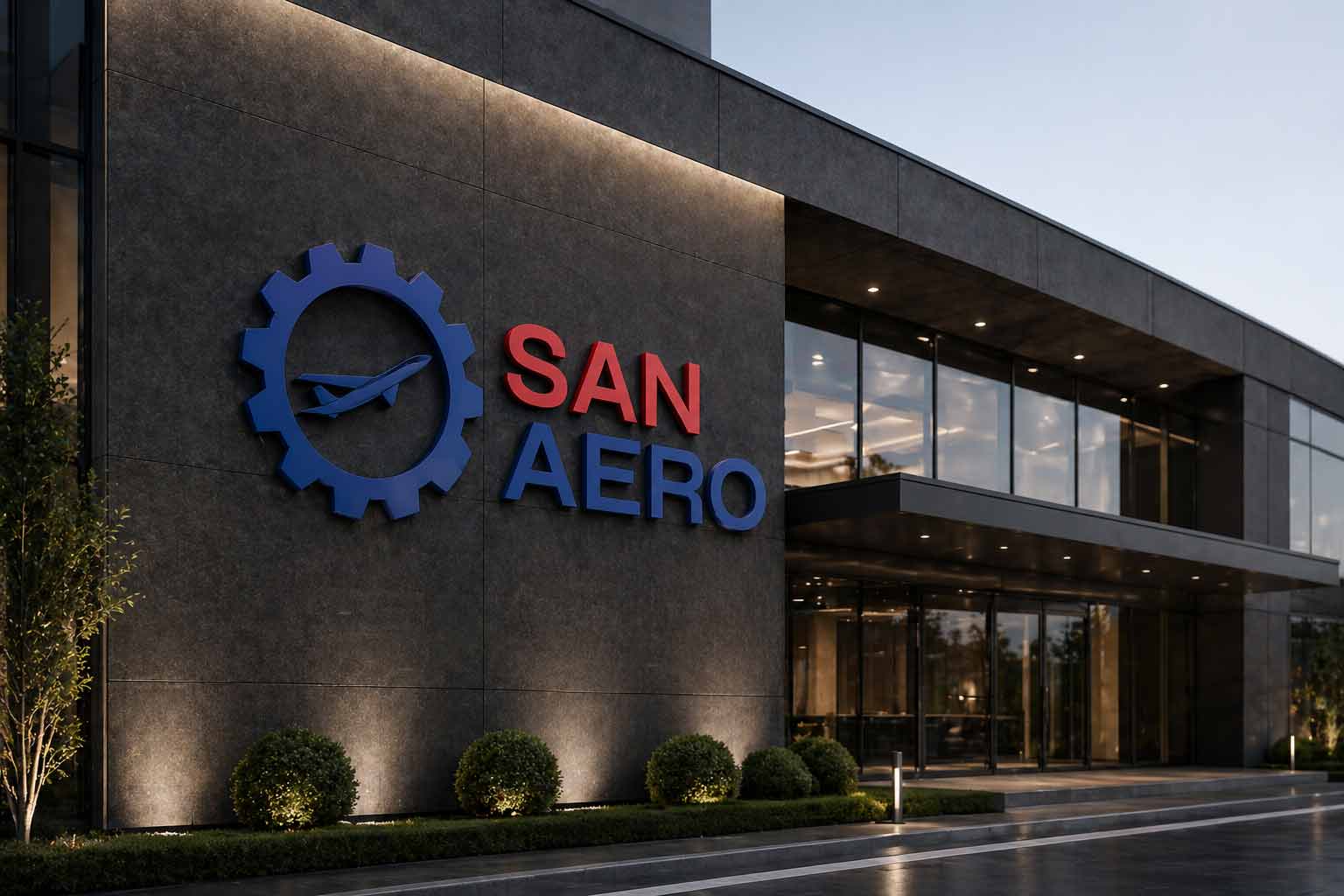 San Aero logo design